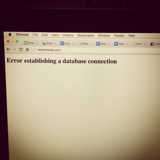Error message