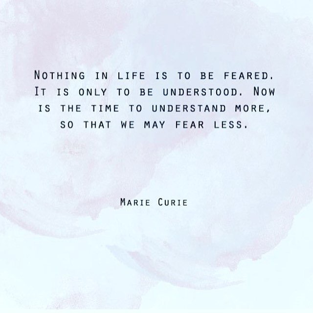 Now is the time to understand Marie Curie Quote - HeartStories