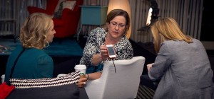 Women sharing the App