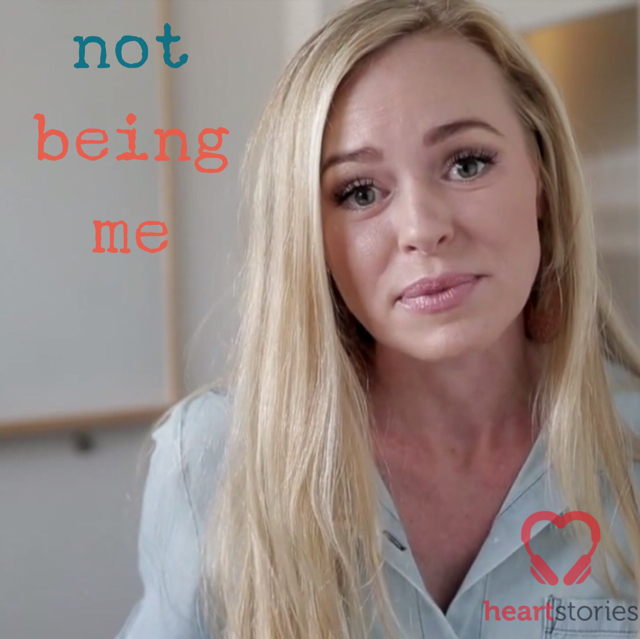 not being me