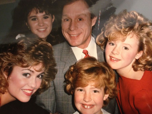 Dad and the girls