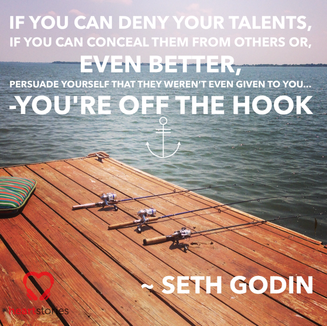 Seth Godin quote Off The Hook