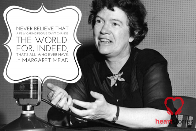 Margaret Mead caring people can change the world quote