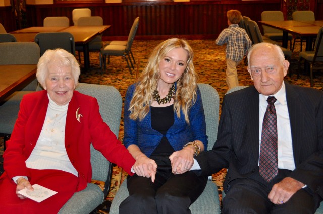 Thelma and Ed Vetter, Crystal Gornto