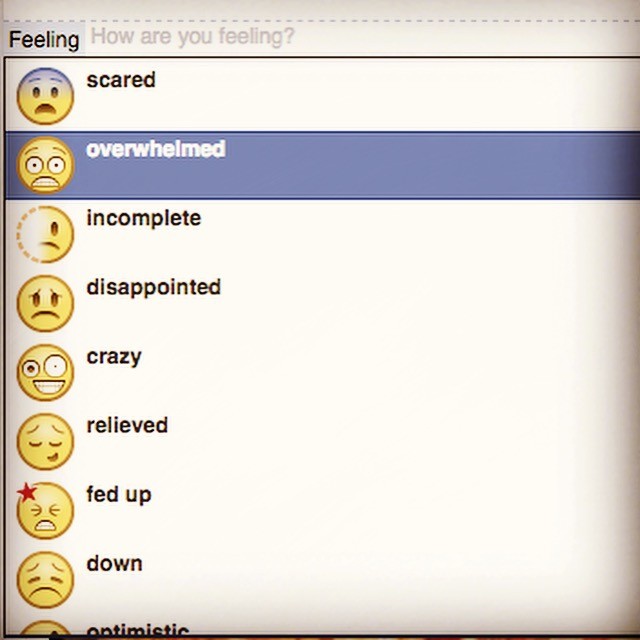 Facebook Overwhelm