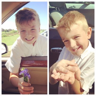 Boys and their gifts
