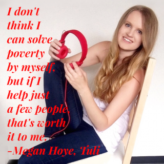 Megan Hoye, HeartStories square quote pic