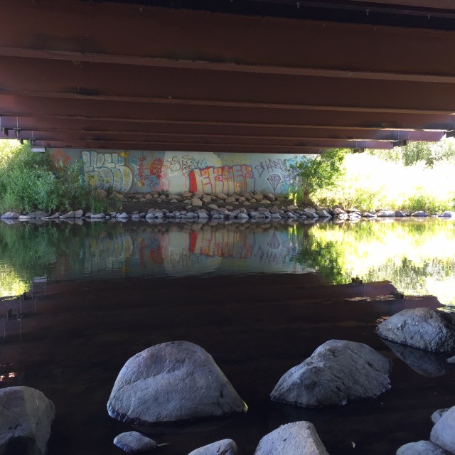 Graffit under the bridge | HeartStories