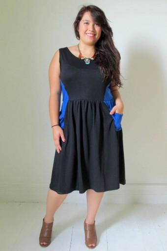 Liz Alig recycled dress Janaye | HeartStories