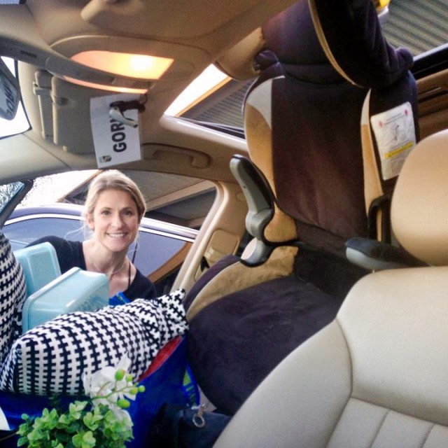Holly packing for heartstories summit