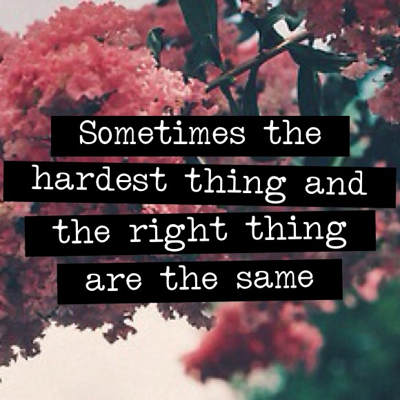 The hard, right thing ~ Crystal Gornto | HeartStories