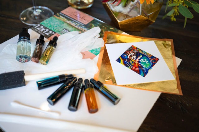 Gilded Ink GNO ~ Paint Pouring Workshop - Image 5