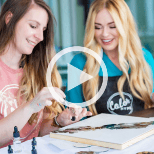 Gilded Ink GNO ~ Paint Pouring Workshop