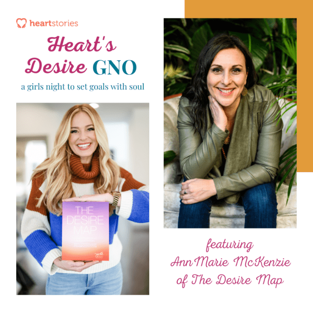 Heart's Desire GNO Desire Map Goal Setting Girls Night